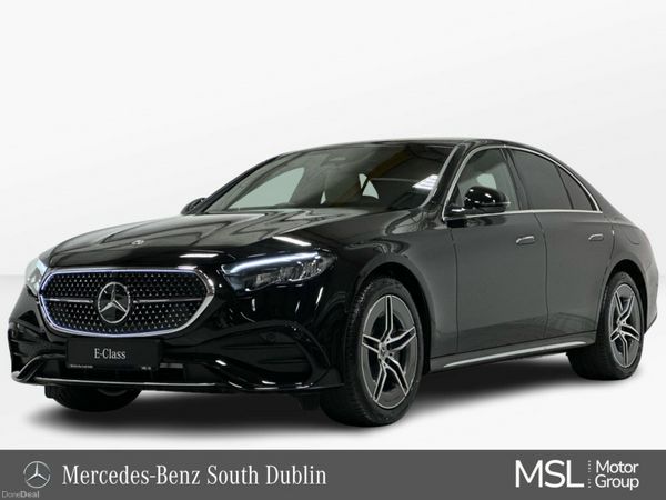 Mercedes-Benz E-Class Saloon, Petrol Plug-in Hybrid, 2026, Black