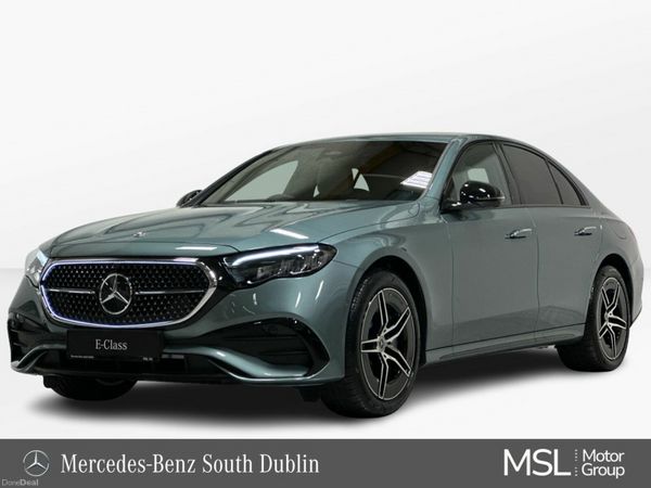 Mercedes-Benz E-Class Saloon, Petrol Plug-in Hybrid, 2025, Silver