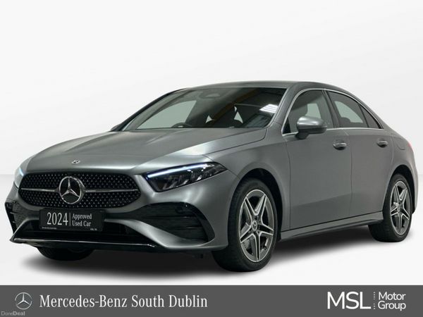 Mercedes-Benz A-Class Saloon, Petrol Plug-in Hybrid, 2024, Grey