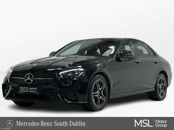 Mercedes-Benz E-Class Saloon, Petrol Plug-in Hybrid, 2023, Black