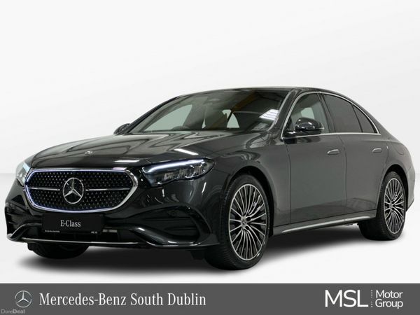 Mercedes-Benz E-Class Saloon, Petrol Plug-in Hybrid, 2026, Grey