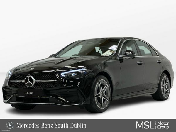 Mercedes-Benz C-Class Saloon, Petrol Plug-in Hybrid, 2025, Black