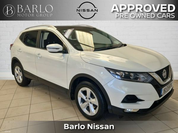 Nissan Qashqai MPV, Petrol, 2019, White