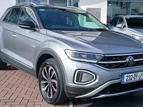 Volkswagen T-Roc SUV, Petrol, 2023, Silver