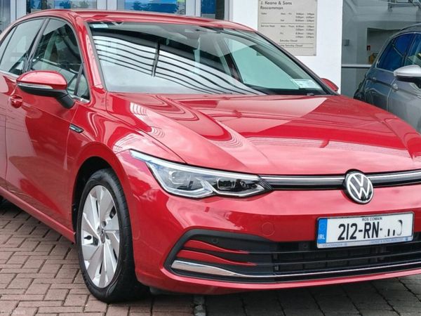 Volkswagen Golf Estate, Petrol, 2021, Red