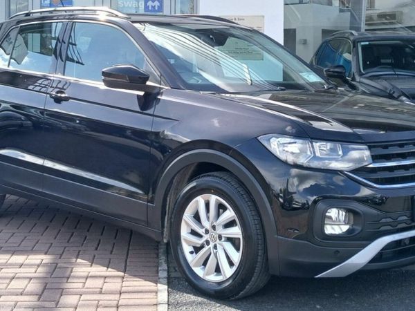 Volkswagen T-Cross Estate, Petrol, 2019, Black