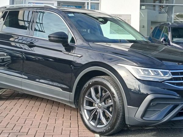 Volkswagen Tiguan Allspace SUV, Diesel, 2022, Black