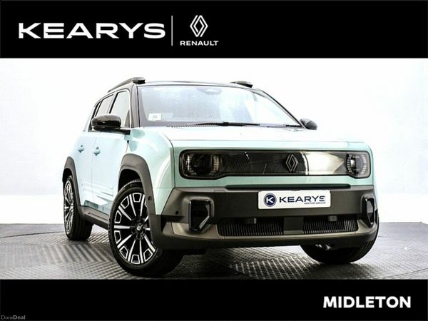 Renault 4 SUV, Electric, 2026, Green