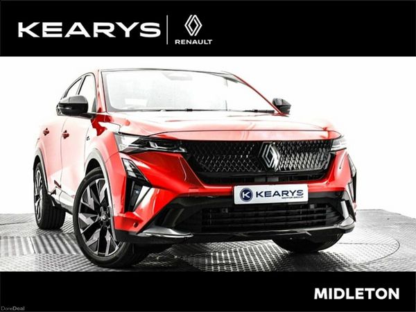 Renault Rafale SUV, Petrol Hybrid, 2025, Red