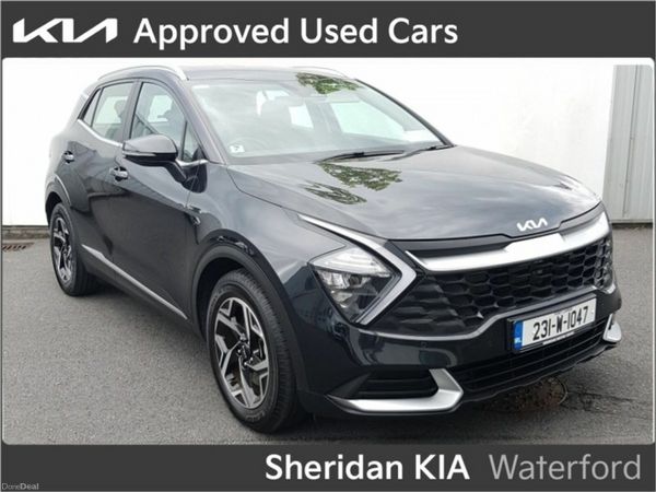 Kia Sportage SUV, Diesel Hybrid, 2023, Black