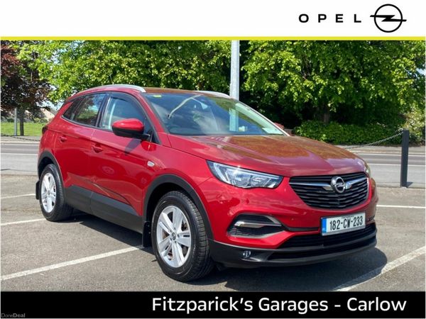 Opel Grandland X SUV, Diesel, 2018, Red