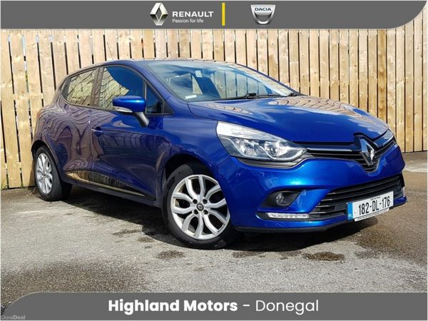 Renault Clio Hatchback, Petrol, 2018, Blue