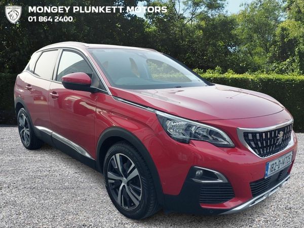 Peugeot 3008 MPV, Petrol, 2018, Red