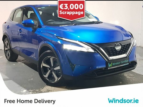 Nissan Qashqai MPV, Petrol Hybrid, 2024, Blue