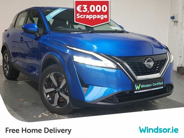 Nissan Qashqai MPV, Petrol Hybrid, 2024, Blue