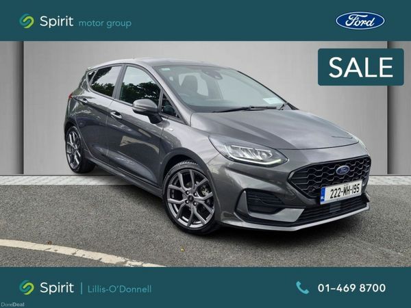 Ford Fiesta Hatchback, Petrol Hybrid, 2022, Grey