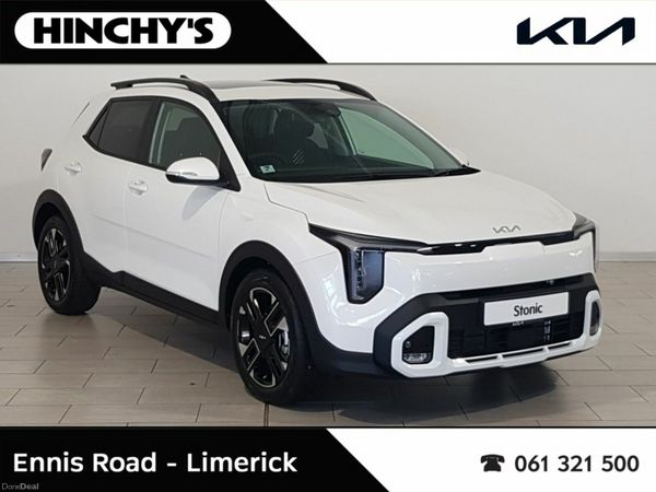 Kia Stonic SUV, Petrol Hybrid, 2026, White