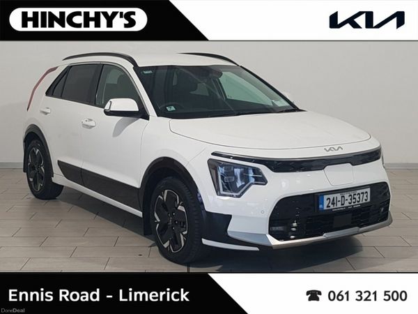 Kia Niro SUV, Electric, 2024, White
