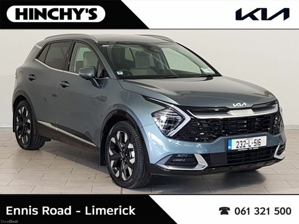 Kia Sportage SUV, Petrol Plug-in Hybrid, 2023, Grey