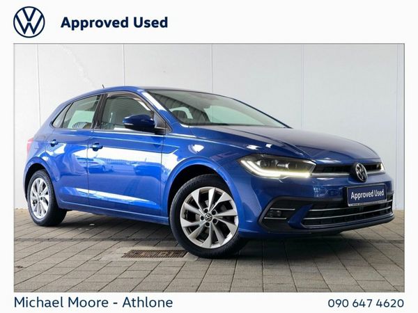 Volkswagen Polo Hatchback, Petrol, 2023, Blue