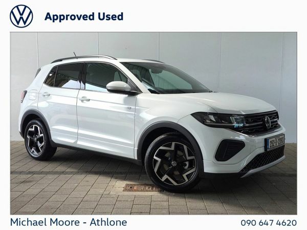 Volkswagen T-Cross Hatchback, Petrol, 2025, White