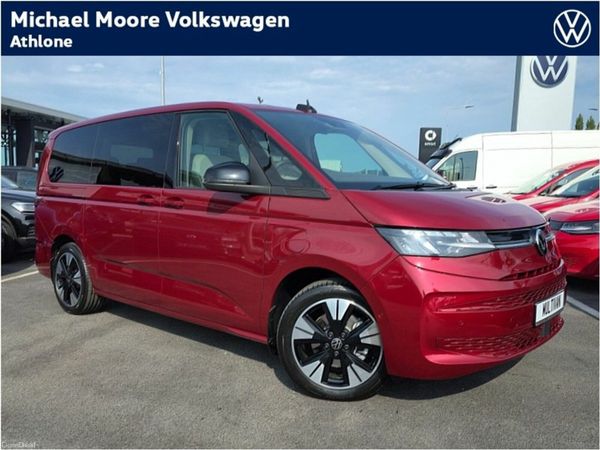 Volkswagen Multivan MPV, Petrol Plug-in Hybrid, 2026, Red