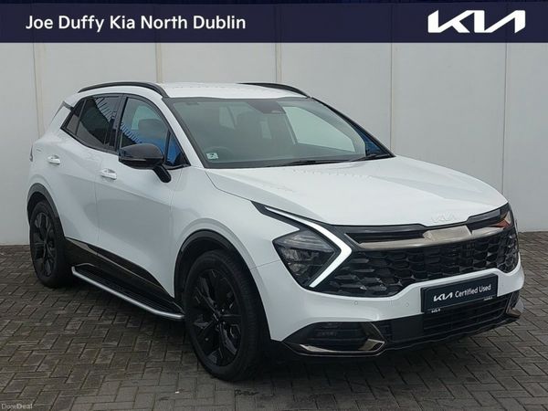 Kia Sportage SUV, Petrol Plug-in Hybrid, 2024, White