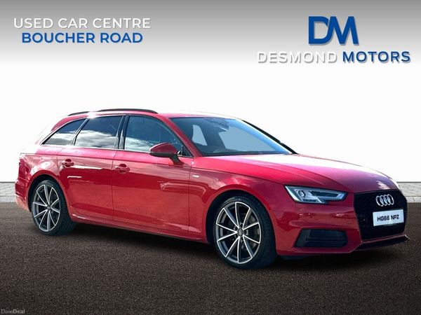 Audi A4 Estate, Diesel, 2017, Red