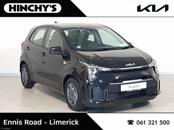 Kia Picanto Hatchback, Petrol, 2026, Black