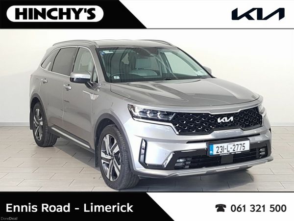 Kia Sorento SUV, Petrol Plug-in Hybrid, 2023, Grey