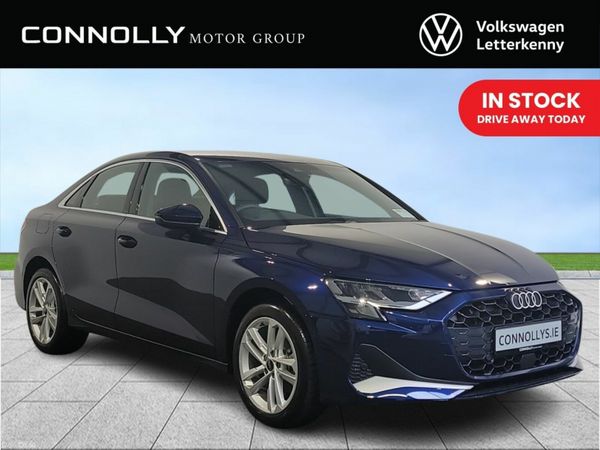 Audi A3 Saloon, Petrol, 2025, Blue