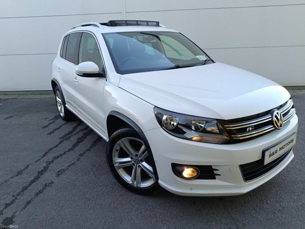 Volkswagen Tiguan SUV, Diesel, 2015, White