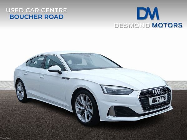 Audi A5 Coupe, Diesel Hybrid, 2022, White