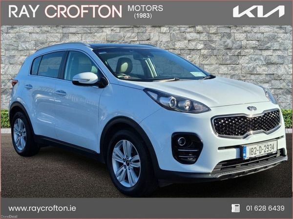 Kia Sportage SUV, Diesel, 2018, White