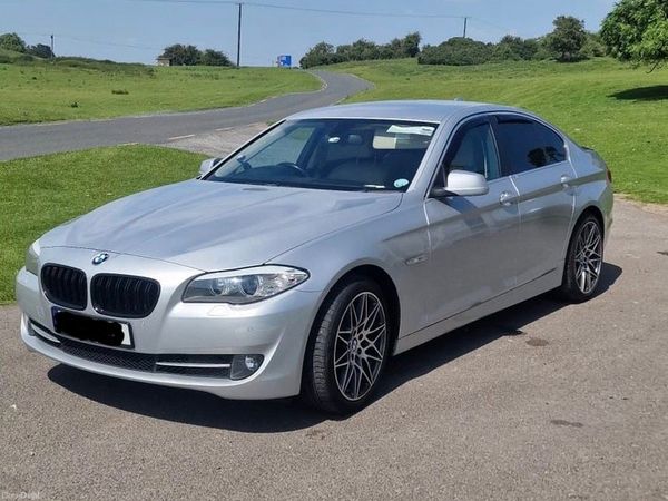 BMW 5-Series Saloon, Diesel, 2013, Silver