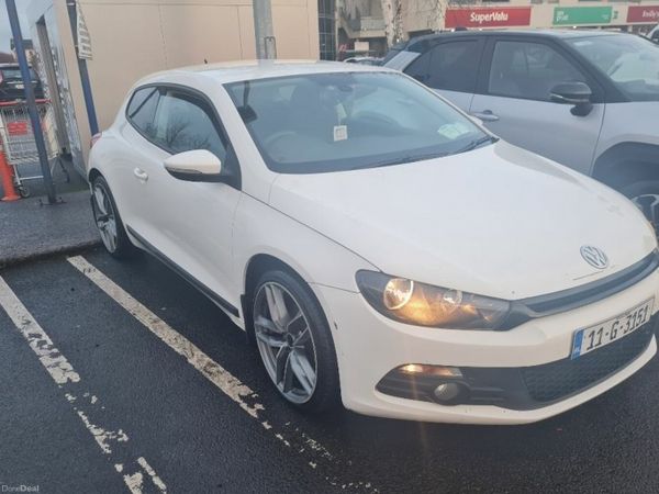 Volkswagen Scirocco Hatchback, Diesel, 2011, White