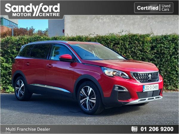 Peugeot 5008 SUV, Petrol, 2020, Red