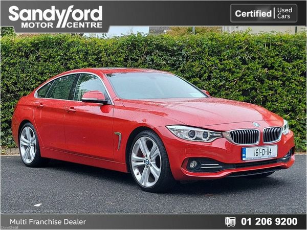 BMW 4-Series Hatchback, Diesel, 2016, Red