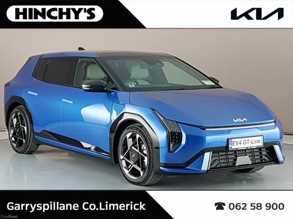 Kia EV4 Hatchback, Electric, 2026, Blue