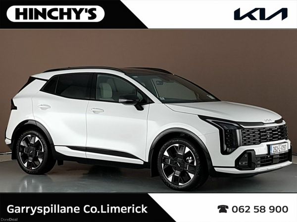 Kia Sportage SUV, Diesel Hybrid, 2025, White