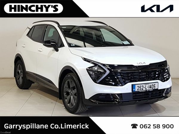 Kia Sportage SUV, Petrol Hybrid, 2025, White
