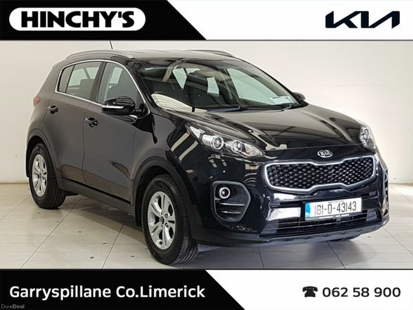 Kia Sportage SUV, Diesel, 2018, Black