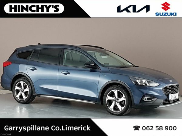 Ford Focus Estate, Petrol Hybrid, 2021, Blue