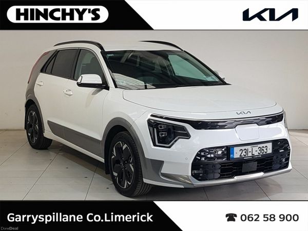 Kia Niro Hatchback, Electric, 2023, White