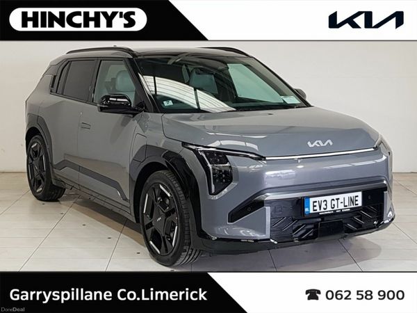 Kia EV3 Hatchback, Electric, 2026, Grey