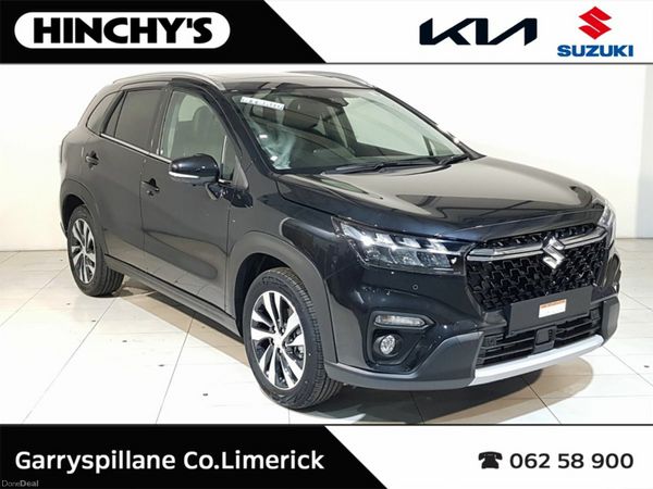 Suzuki SX4 S-Cross SUV, Petrol Hybrid, 2026, Black