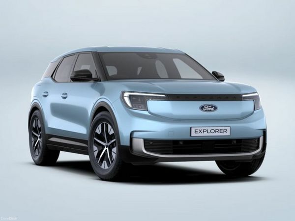 Ford Explorer SUV, Electric, 2026, Blue