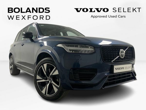 Volvo XC90 SUV, Petrol Plug-in Hybrid, 2023, Blue