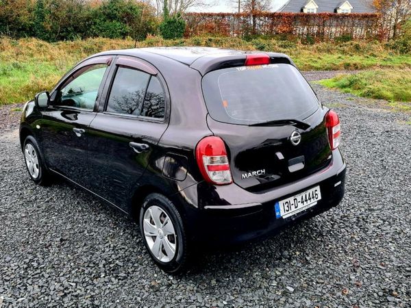 Nissan March Hatchback, Petrol, 2013, Purple
