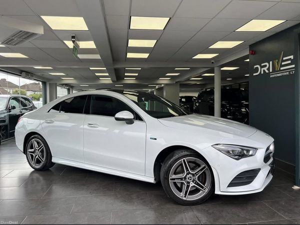 Mercedes-Benz CLA Coupe, Petrol Hybrid, 2023, White